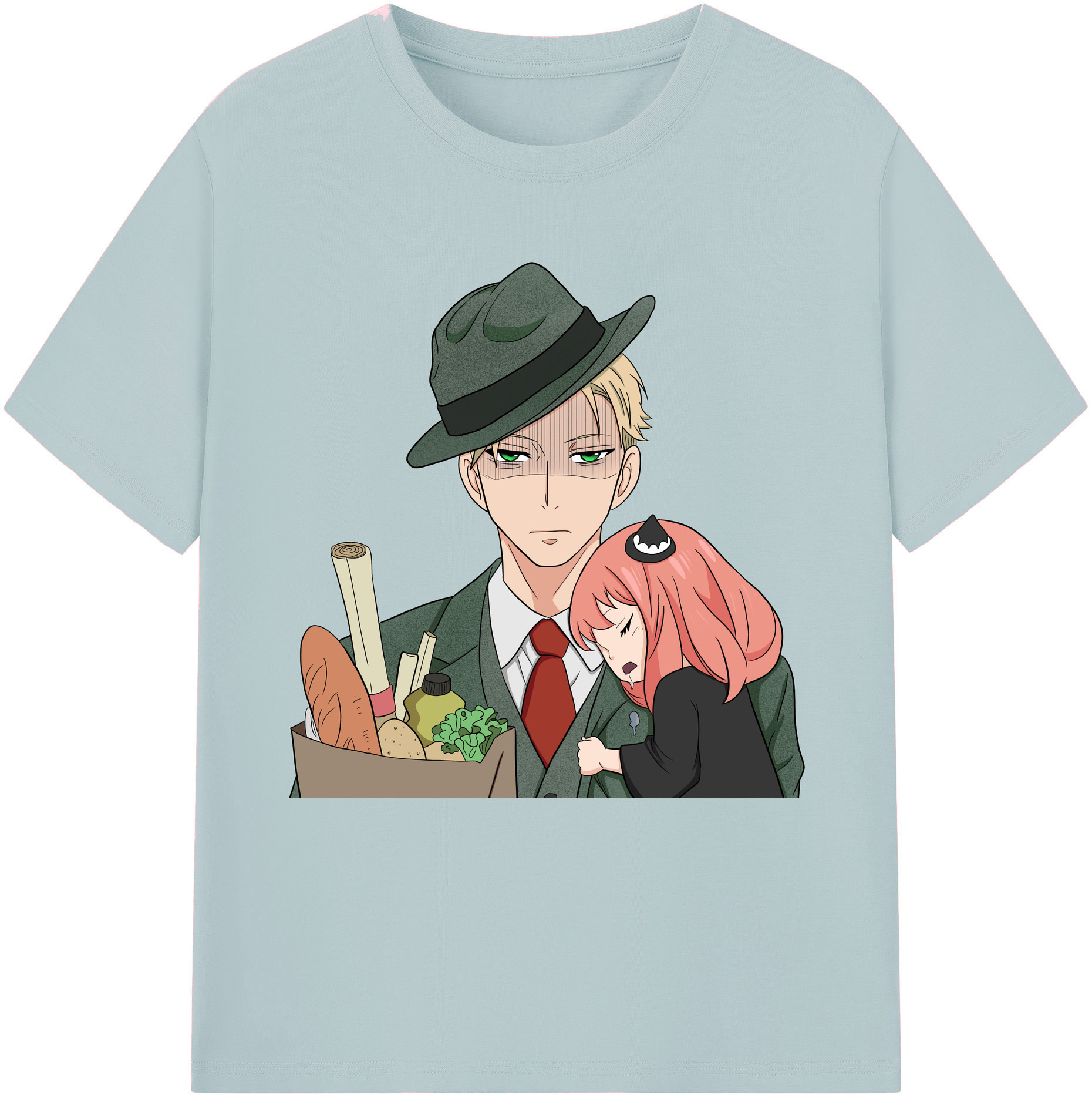 （画像用） SPY×FAMILY间谍家家酒 綿100％半袖Tシャツ（フロントプリント）